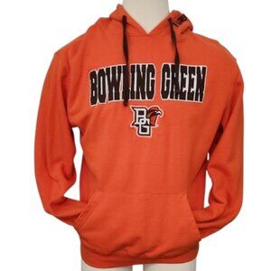 Bowling Green Falcons Stadium Athletics Hoodie Size Large – Orange & Brown